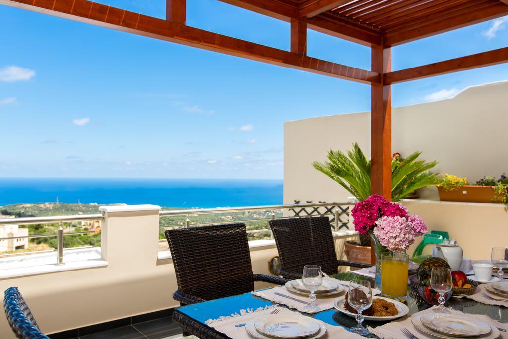 Azure Sea View Villa Rethymnon Cameră foto