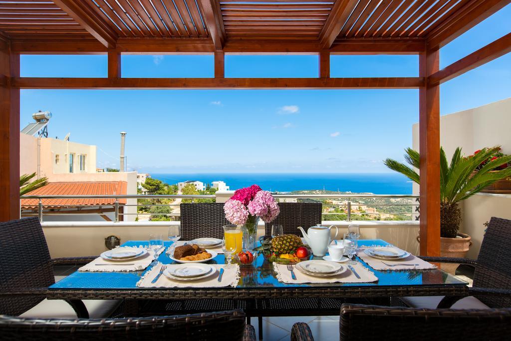 Azure Sea View Villa Rethymnon Cameră foto